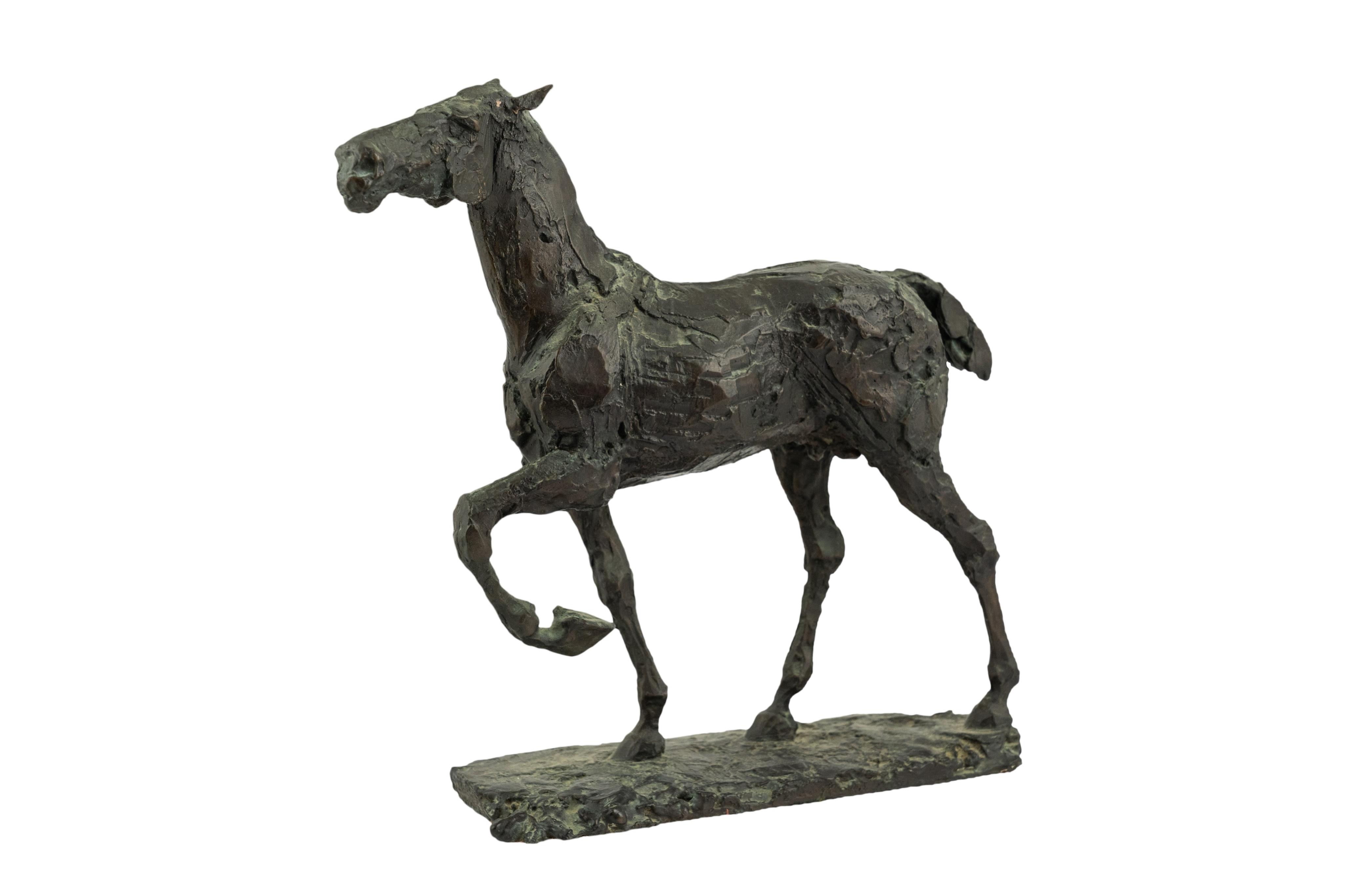 Dame Elizabeth Frink C.H. D.B.E. R.A. (English, 1930-1993), 'Horse, 1979', bronze, 30.5cm high, 33cm long, 9cm deep